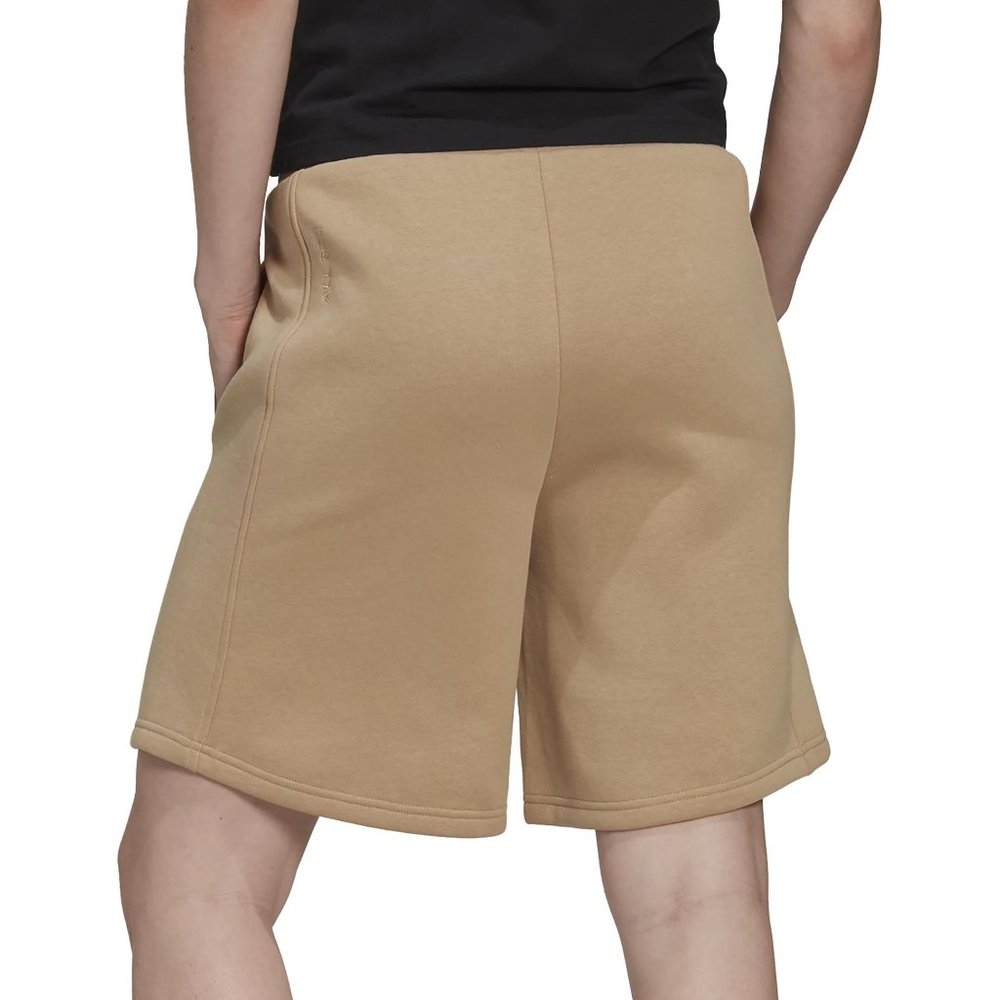 NWT adidas Women's Sportswear ALL SZN Fleece Shorts - Picture 2 of 5